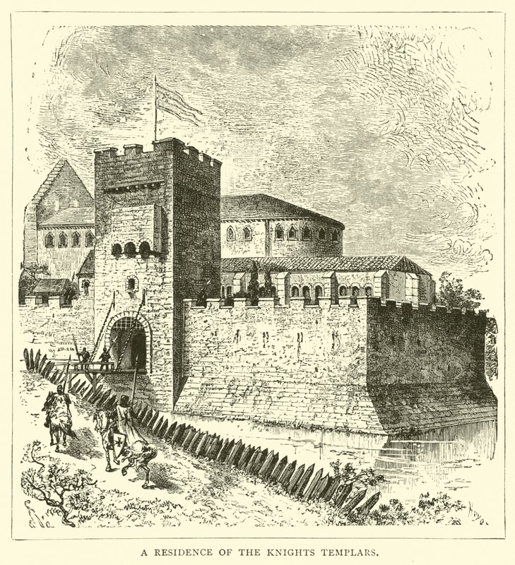 Una residencia de los Caballeros Templarios de English School