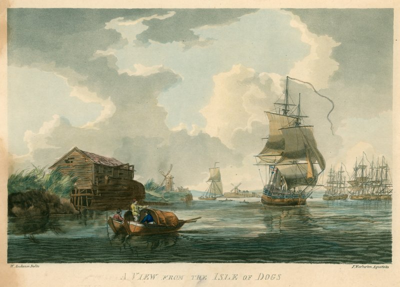 Vista de la Isla de los Perros de English School