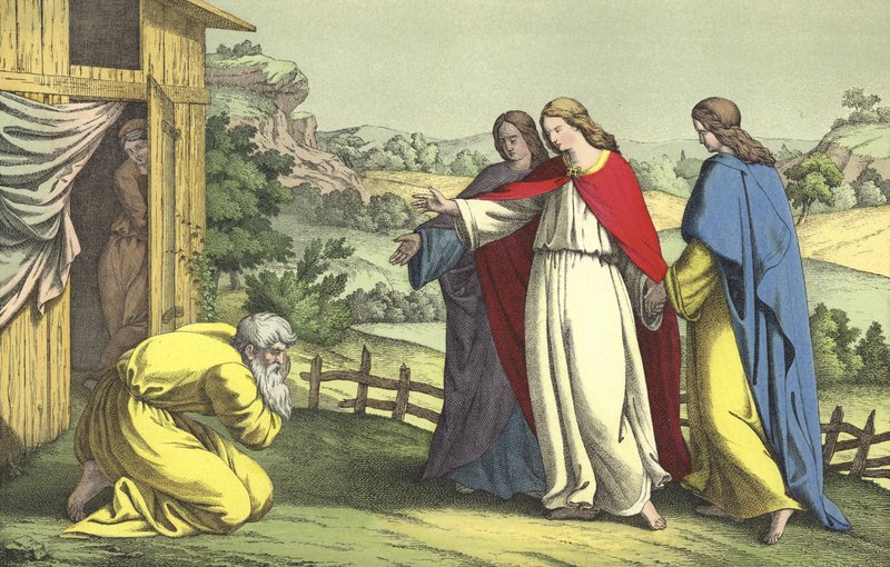 Abraham y los Ángeles de English School