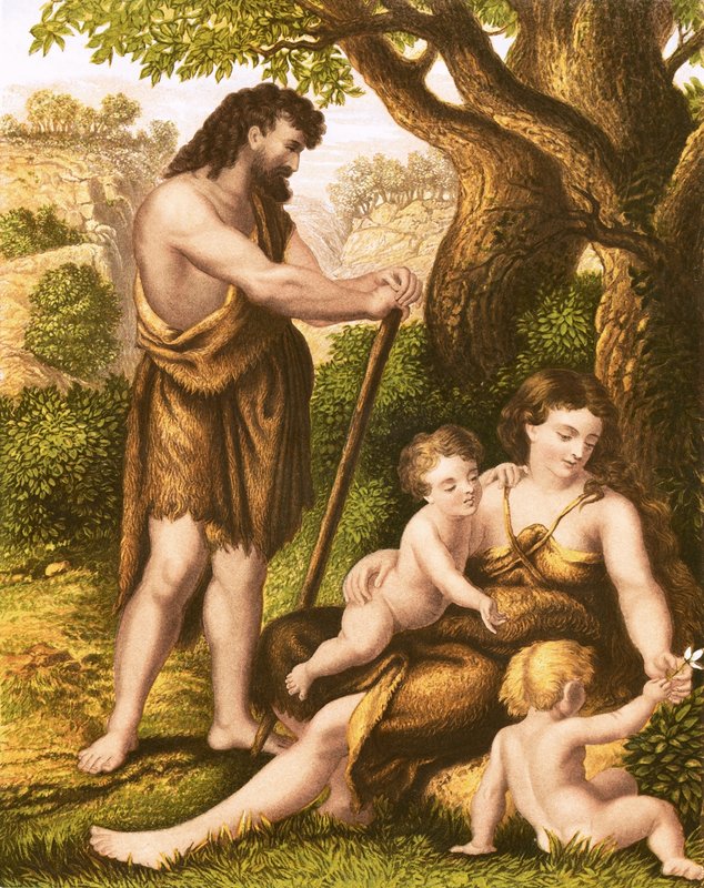 Adán y Eva de English School