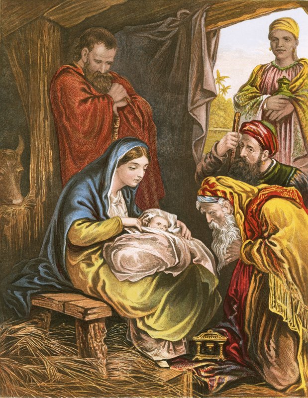 Adoración de los Reyes Magos de English School