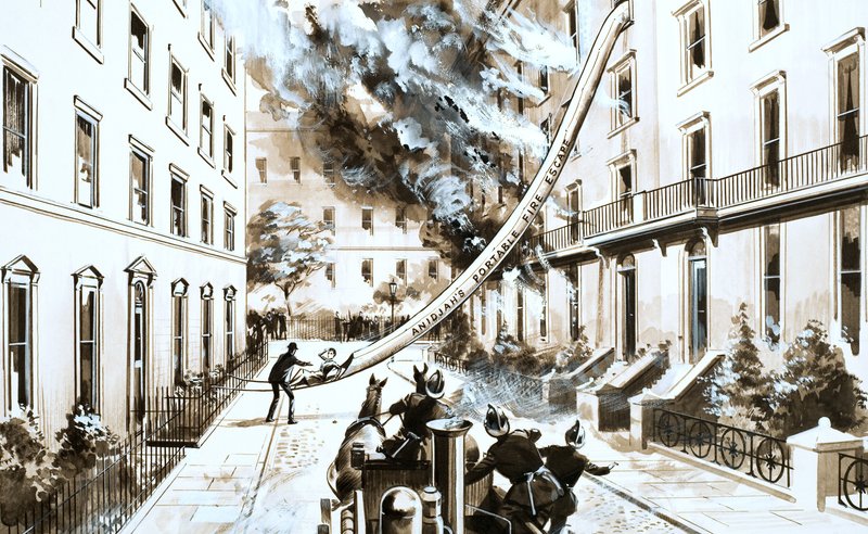 Escapatoria de fuego portátil de Anidjah de English School