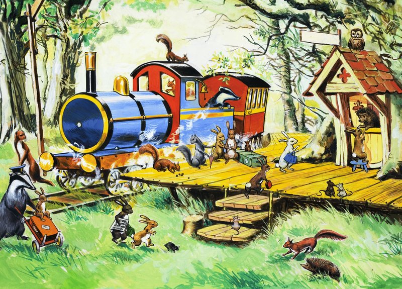 Estación de tren de animales de English School