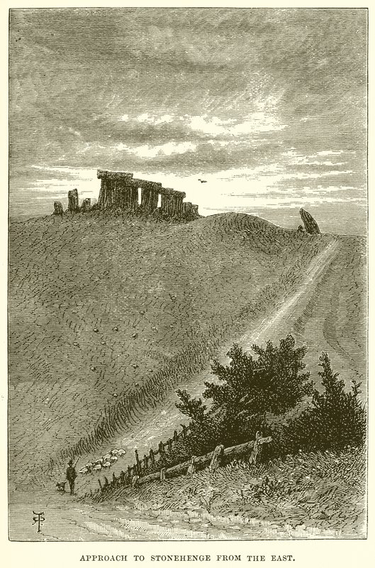 Aproximación a Stonehenge desde el este de English School