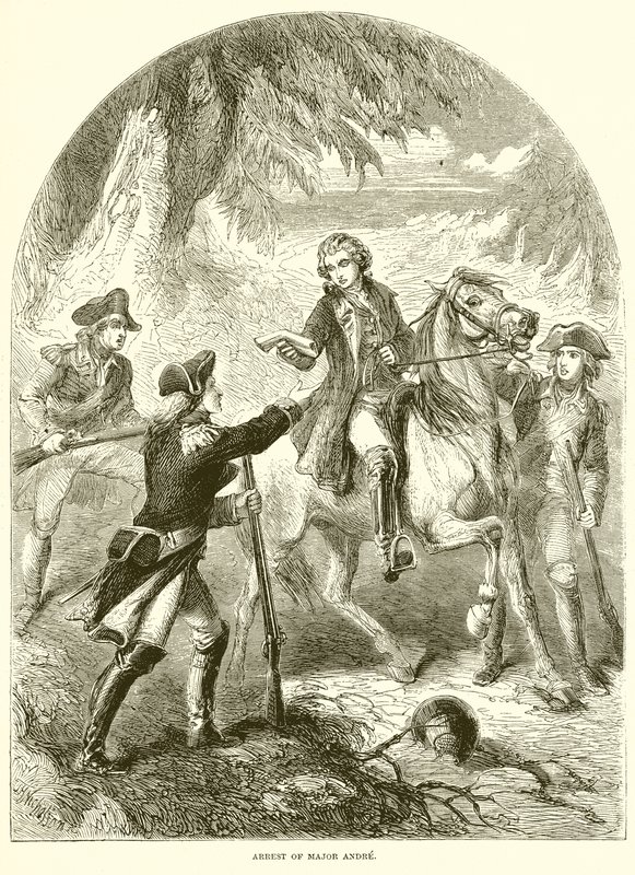 Arresto del Mayor Andre de English School