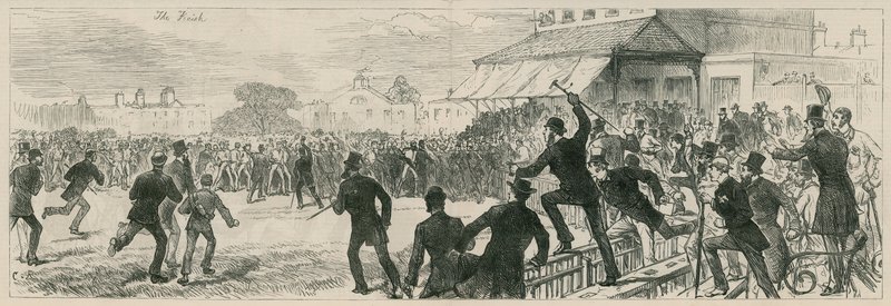 Jugadores de críquet australianos en Kennington Oval: El final de English School