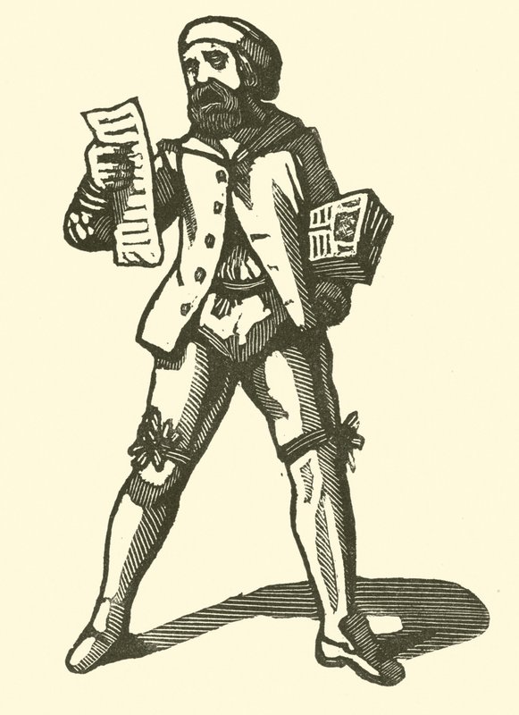 Vendedor de baladas de English School