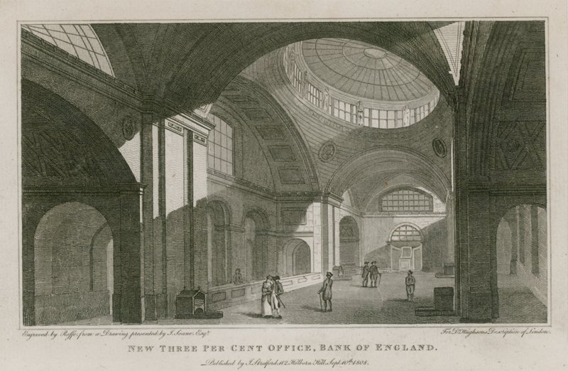 Banco de Inglaterra, Rotonda de Sir John Soane de English School