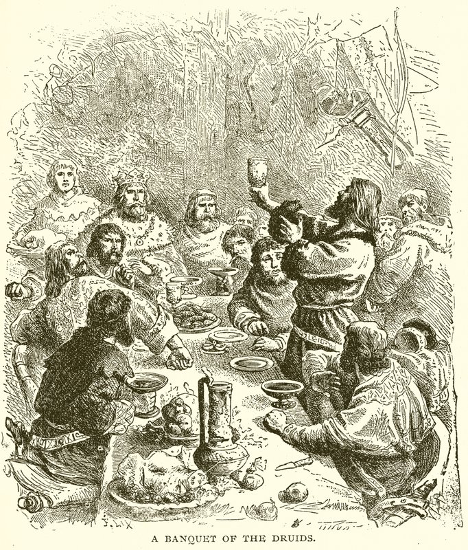 Banquete de los druidas de English School