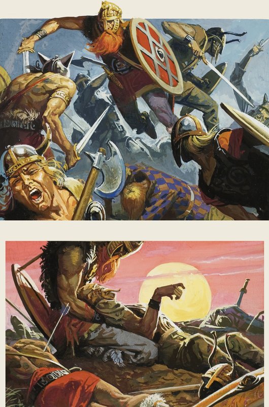 Escena de Batalla de English School