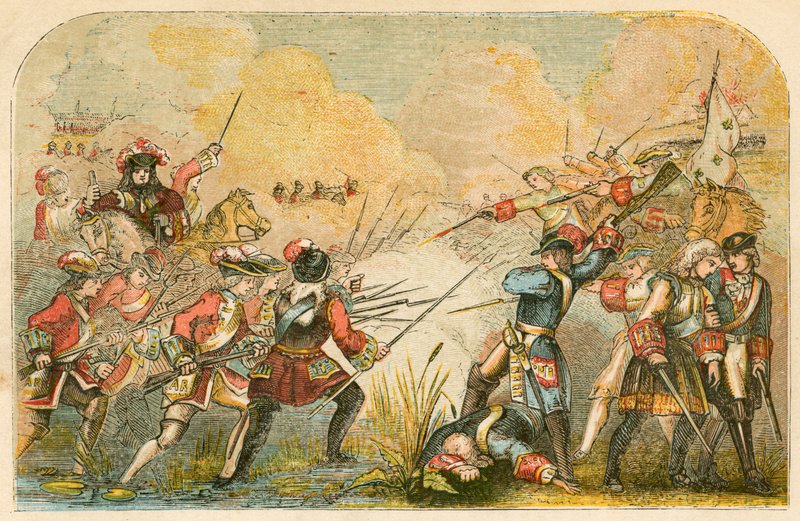 Batalla de Blenheim de English School