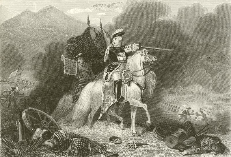 Batalla de Culloden de English School