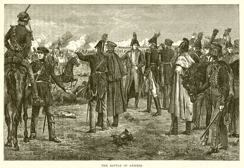 Batalla de Leipzig de English School