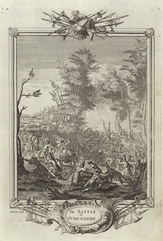 Batalla de Oudenarde de English School