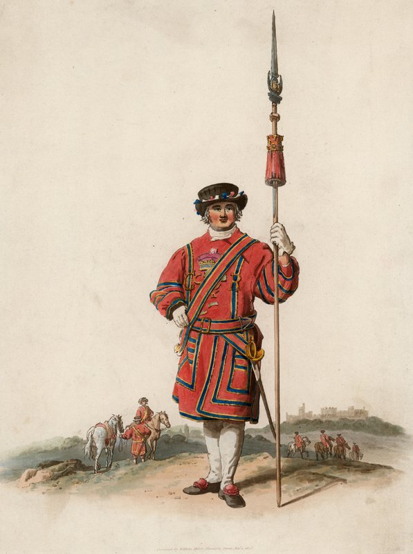 Guardia Beefeater de English School