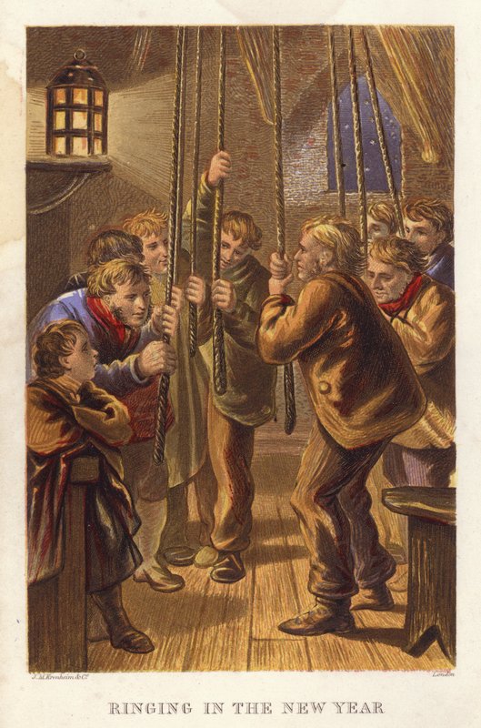 Campaneros, Recibiendo el Año Nuevo de English School