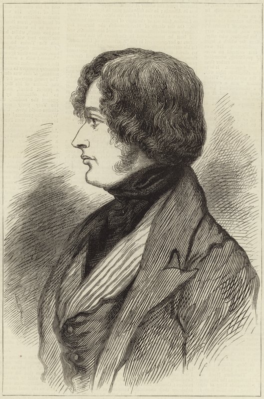 Benjamin Disraeli en 1837 de English School
