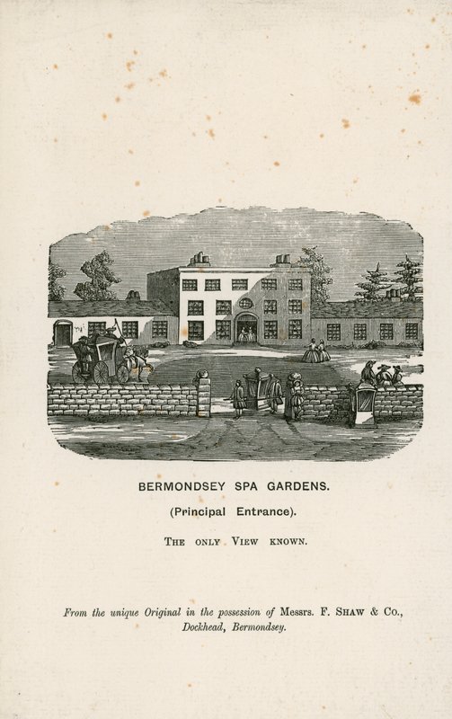 Jardines del Spa de Bermondsey de English School