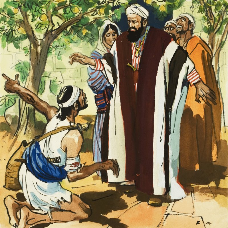 Escena bíblica de English School