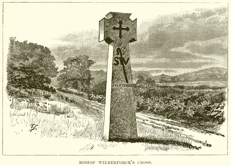 Cruz del obispo Wilberforce de English School