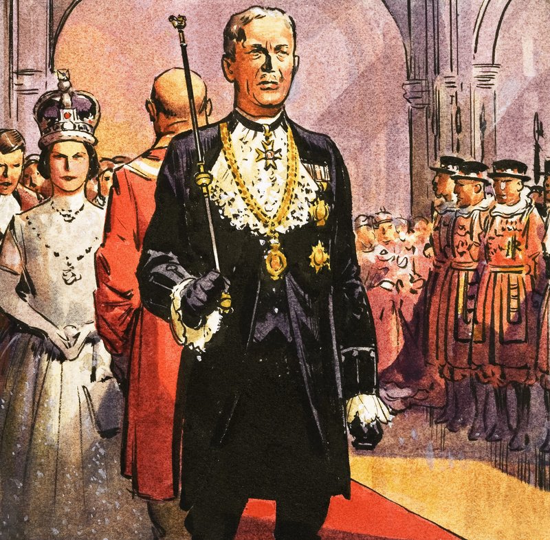 Black Rod y la apertura del Parlamento de English School
