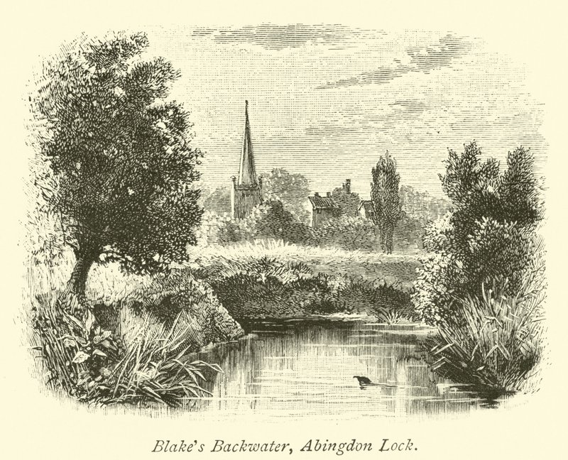 Blakes Backwater, Abingdon Lock de English School