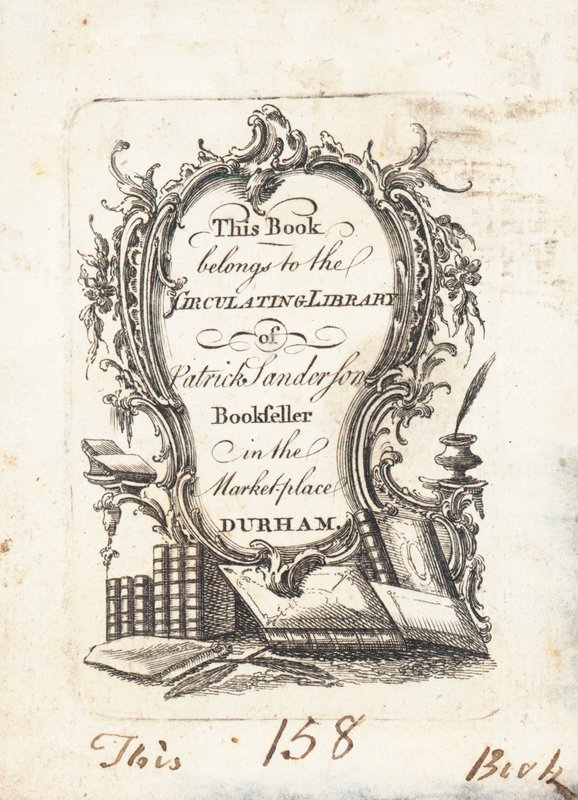 Ex libris, Patrick Sanderson de English School