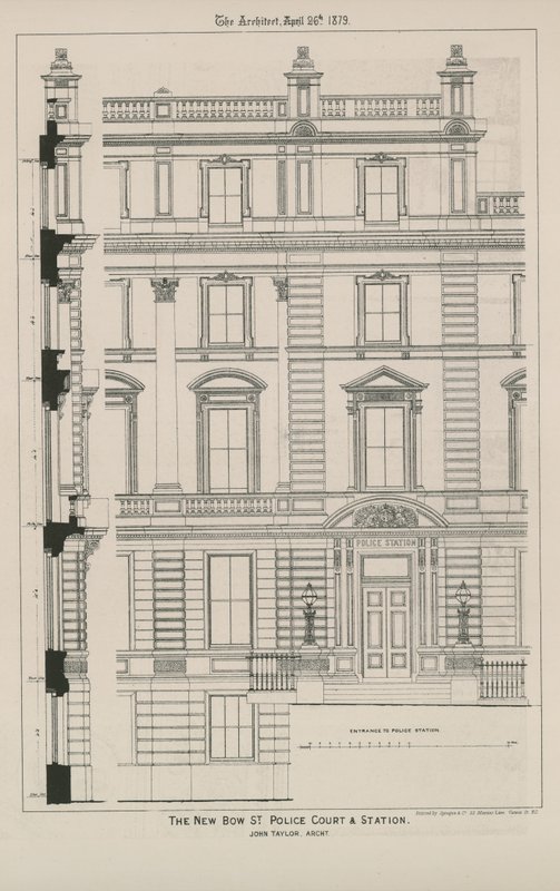 Tribunal y estación de policía de Bow Street de English School