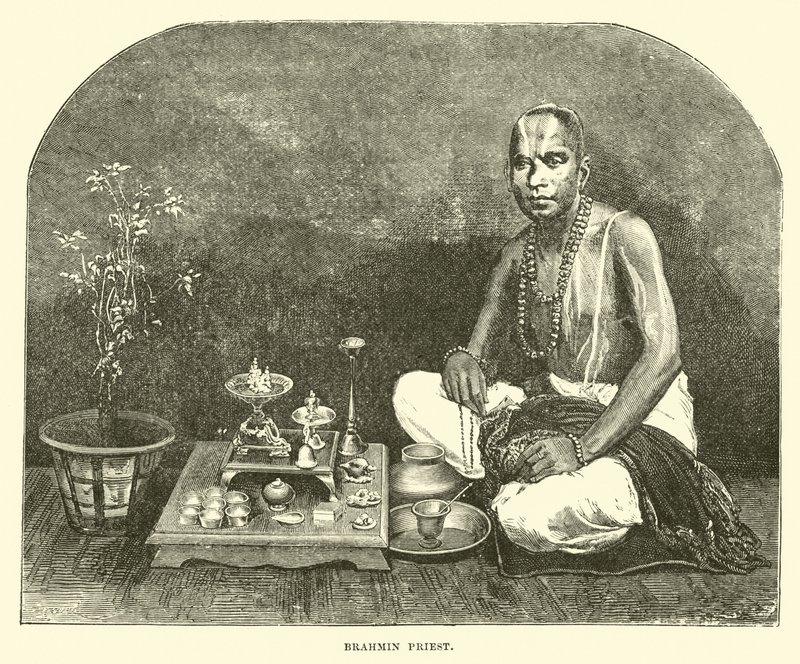 Sacerdote brahmán de English School