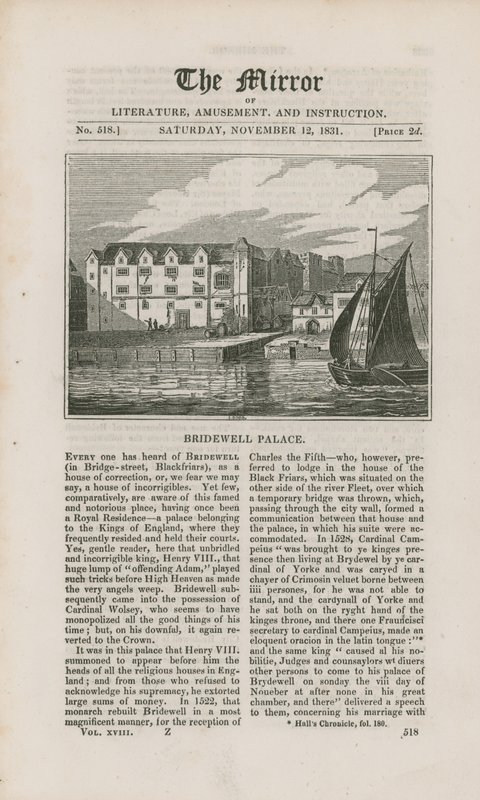 Palacio de Bridewell de English School
