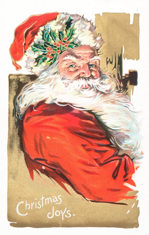 Tarjeta de Navidad británica de English School