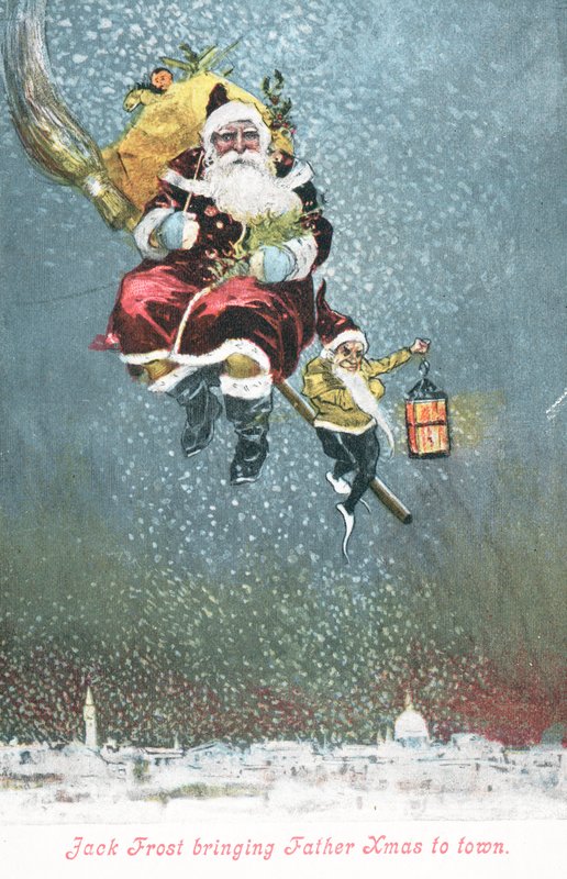 Tarjetas de Navidad británicas de English School