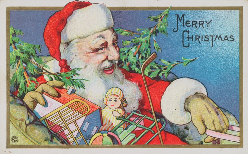 Tarjetas de Navidad británicas de English School