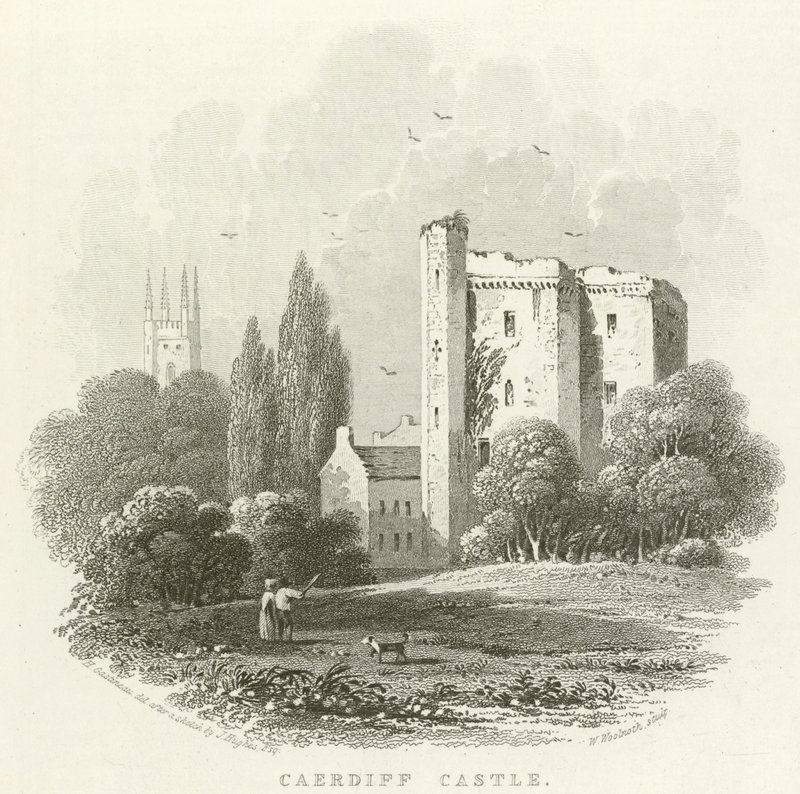 Castillo de Caerdiff de English School