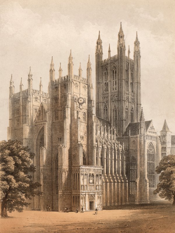 Catedral de Canterbury de English School