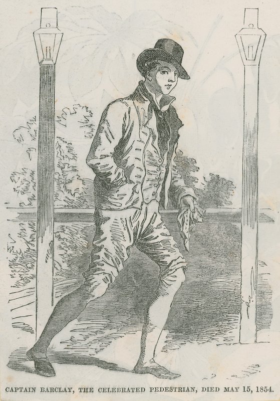 Capitán Barclay, el célebre peatón de English School