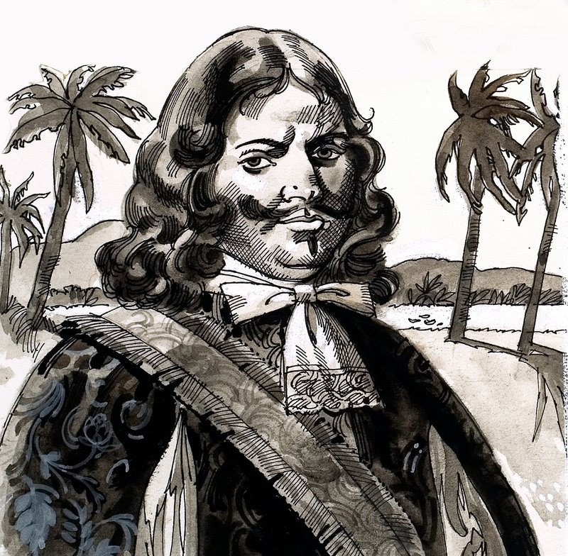 Capitán Henry Morgan en Jamaica de English School