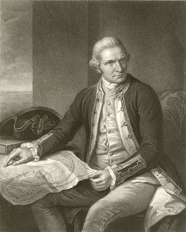 Capitán James Cook de English School