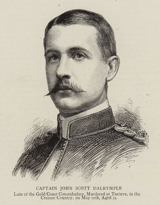 Capitán John Scott Dalrymple (grabado) de English School