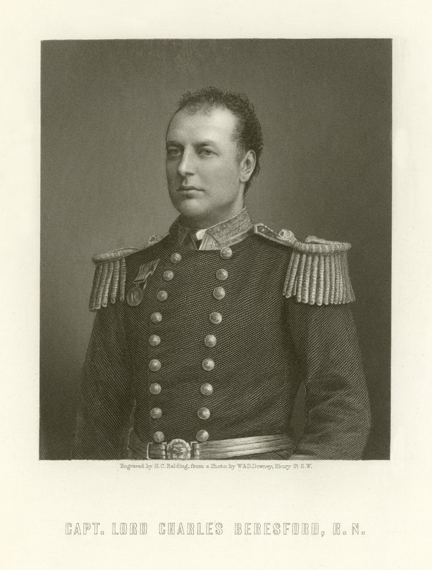 Capitán Lord Charles Beresford de English School
