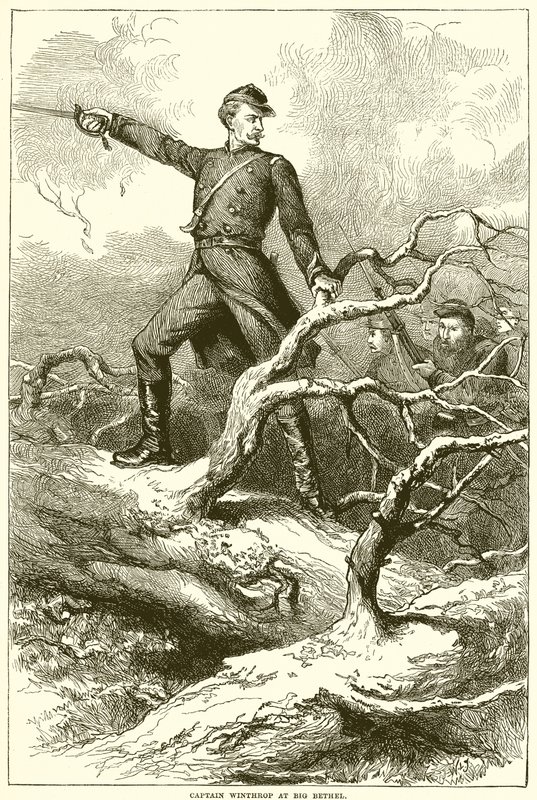 Capitán Winthrop en Big Bethel de English School