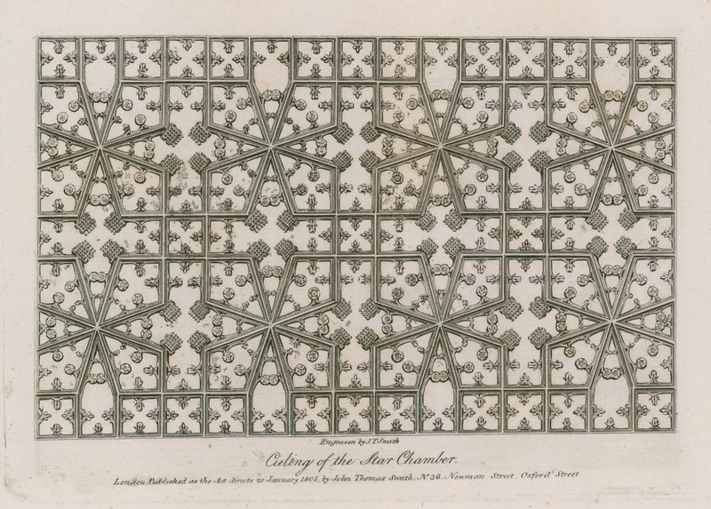 Techo de la Cámara de la Estrella de English School