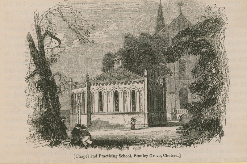 Capilla y escuela de prácticas de English School