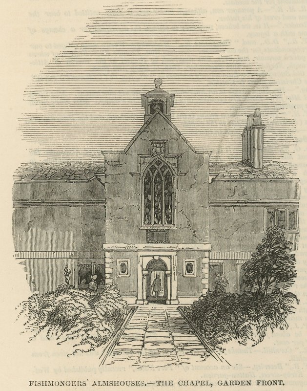 Capilla en las casas de beneficencia de los pescaderos de English School