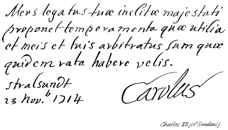 Carlos XII (de Suecia) de English School