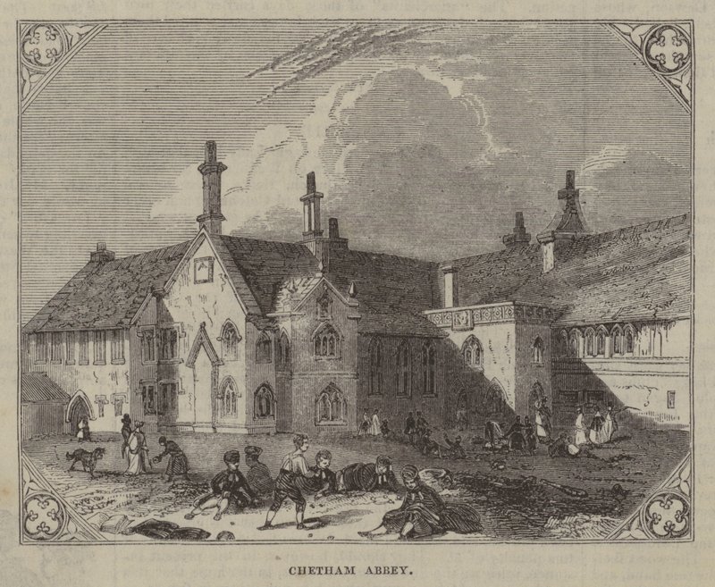 Abadía de Chetham de English School