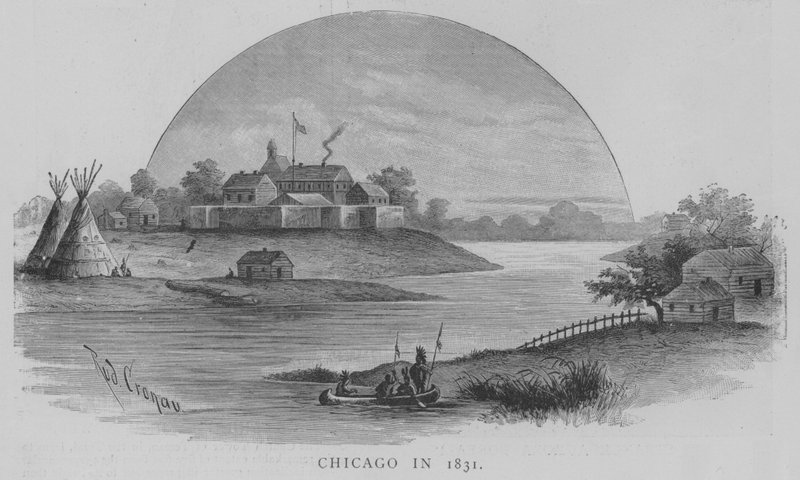 Chicago en 1831 de English School