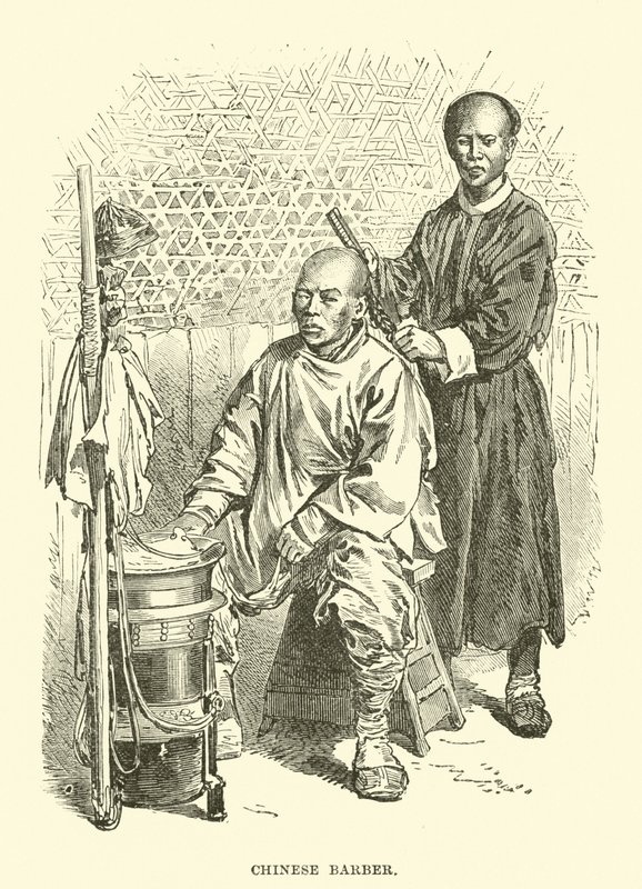 Barbero chino de English School