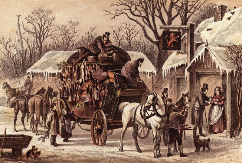 Navidad en el camino de English School
