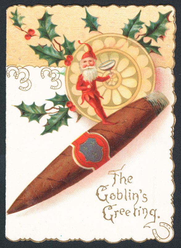 Tarjeta de Navidad - El saludo de los duendes de English School